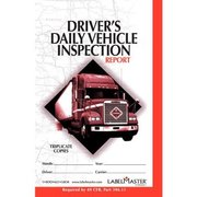 American Labelmark Co LabelMaster¬Æ Driver's Daily Vehicle Inspection Report Book, Standardized, 5.5 x 8.5 inch VIR0001